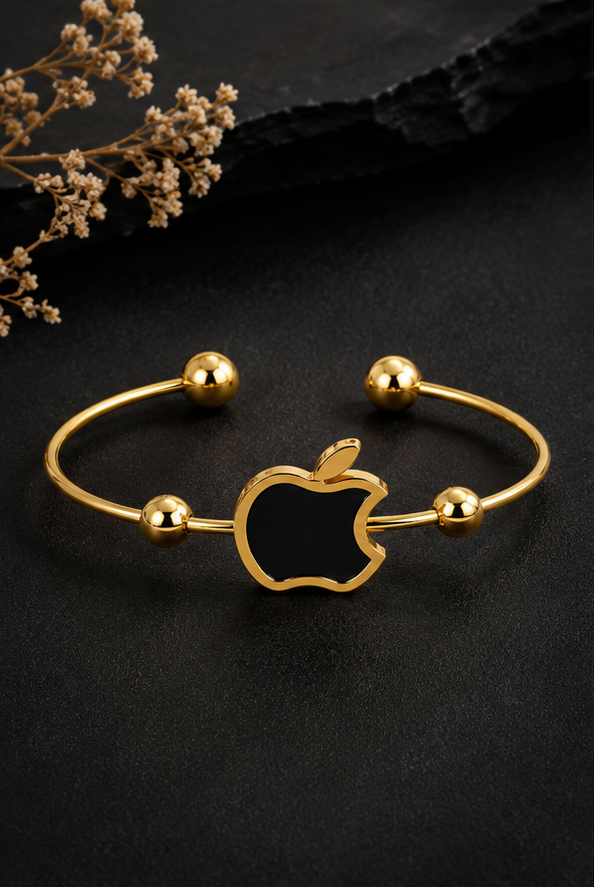 Apple Charm Anti-Tarnish Kada