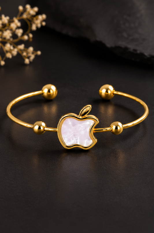 Apple Charm Anti-Tarnish Kada