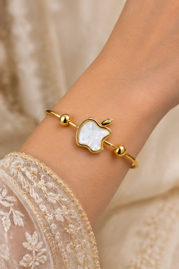 Apple Charm Anti-Tarnish Kada